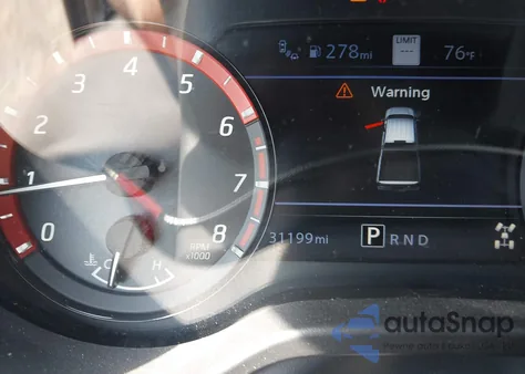 2021 Nissan Titan Pro-4X 4X4 из США, поврежденный, VIN 1N6AA1ED0MN536715